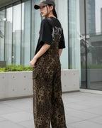 Salopette Femme Retro Leopard