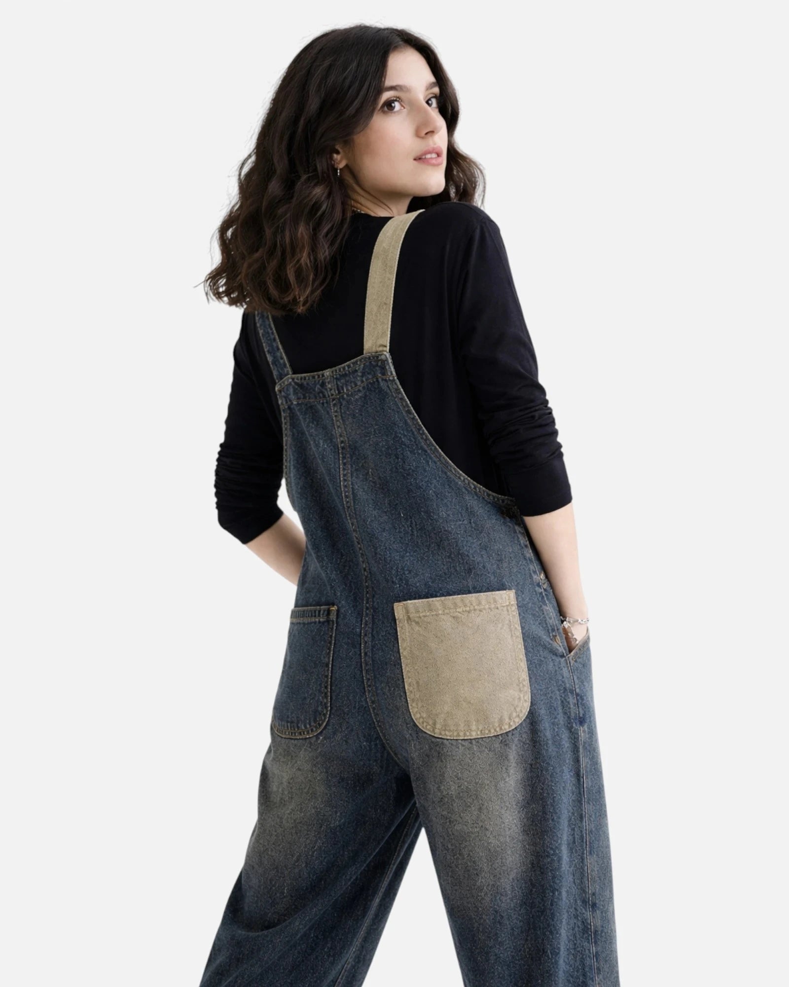 Salopette Femme Coupe Ample
