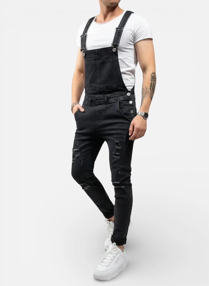 Salopette Jean Slim Rétro