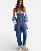 Salopette Denim Tendance Femme