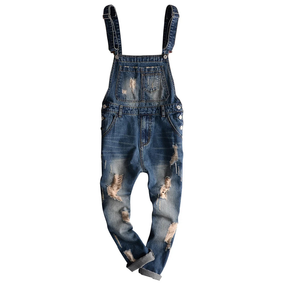 Salopette Denim Déchiré Streetfit