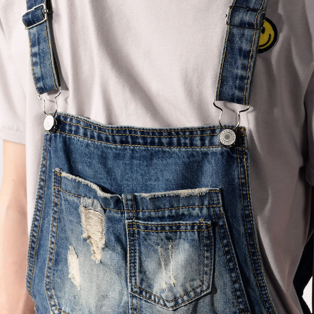 Salopette Denim Déchiré Streetfit