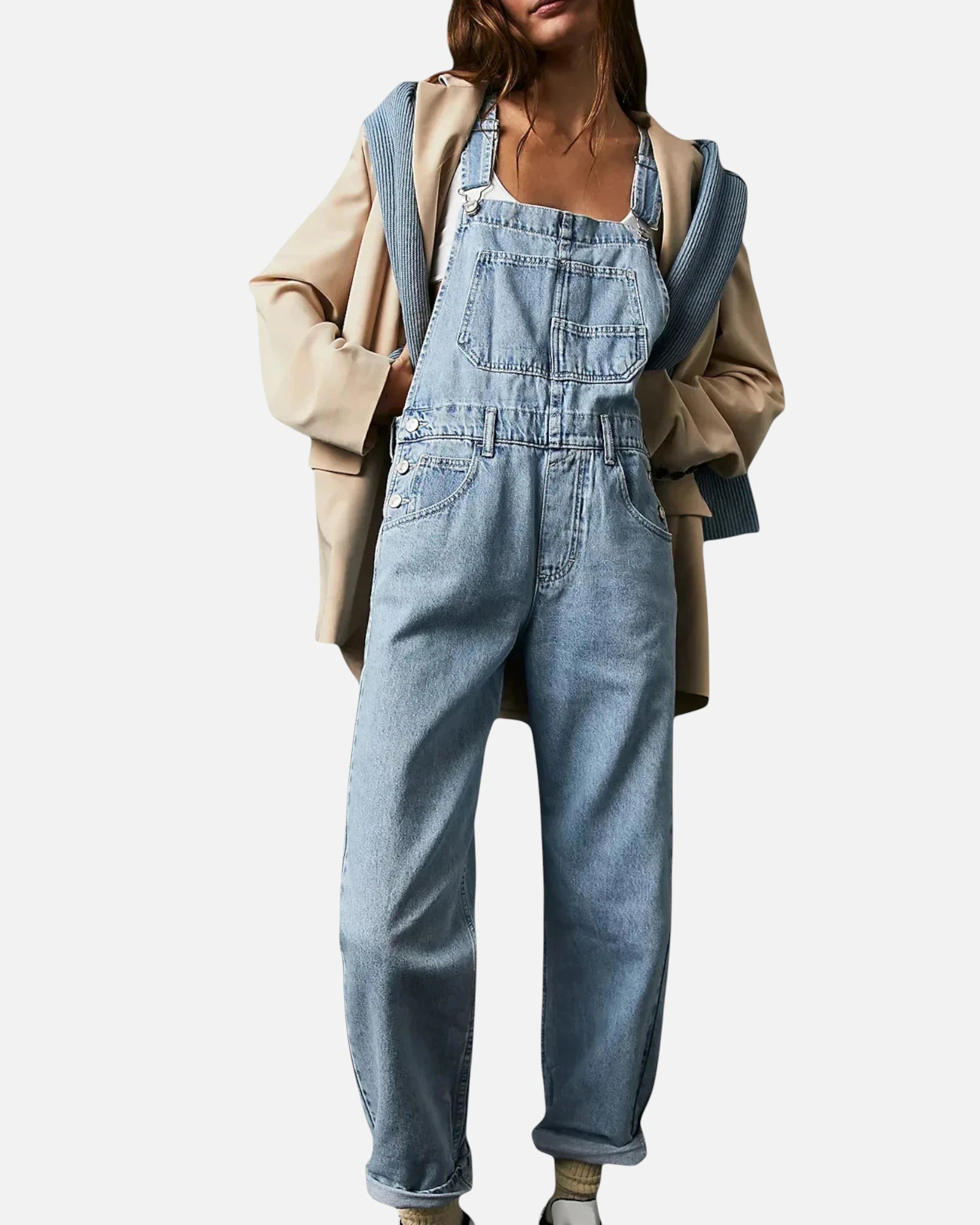 Salopette Denim Tendance Femme