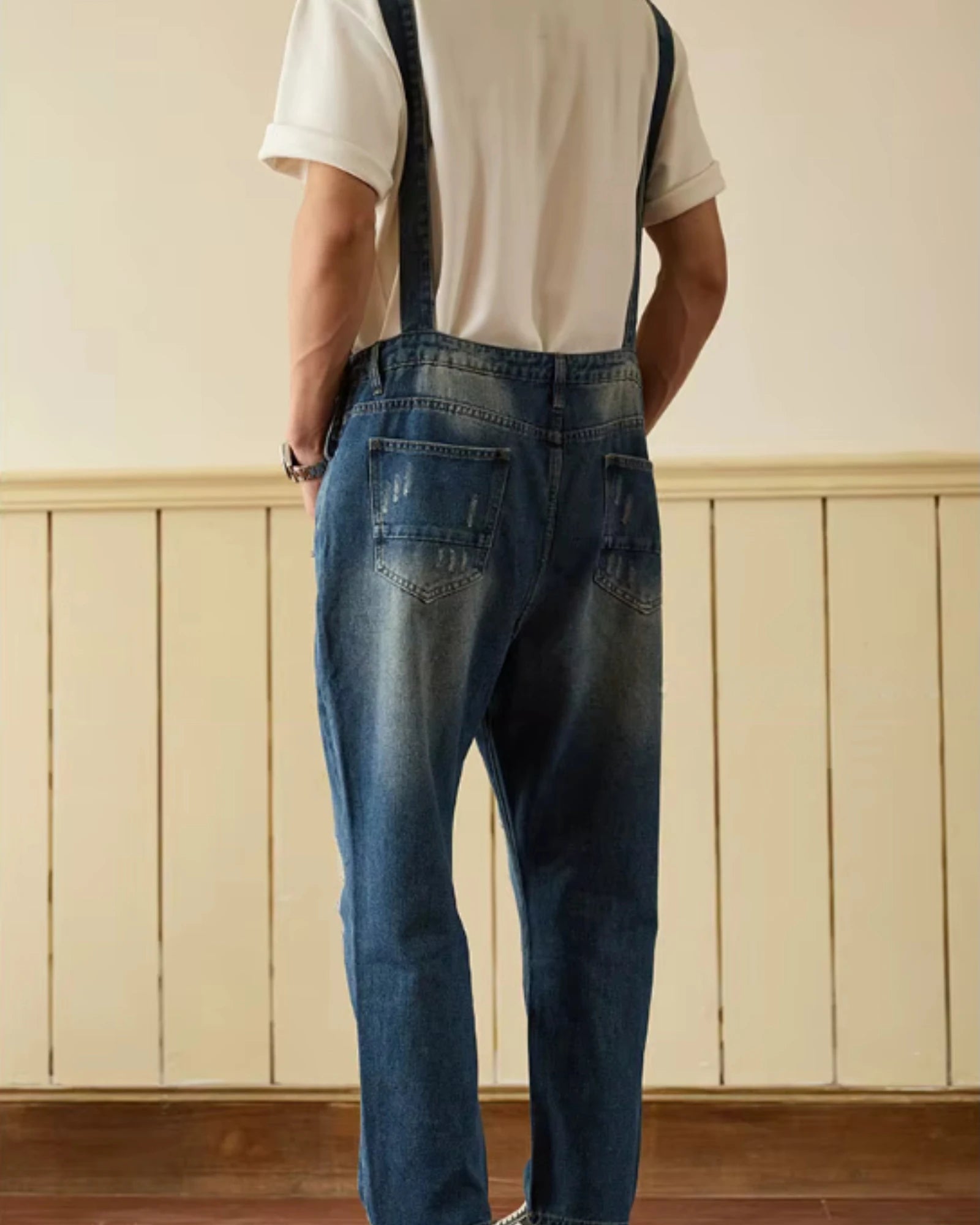 Salopette Denim Déchiré Streetfit