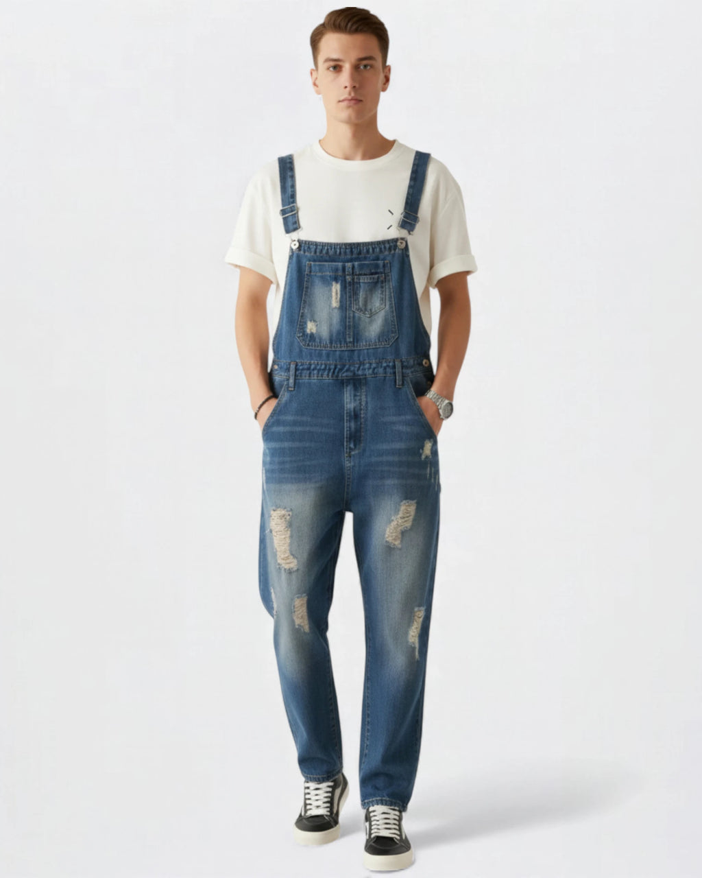 Salopette Denim Déchiré Streetfit