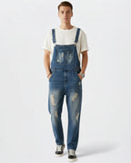 Salopette Denim Déchiré Streetfit