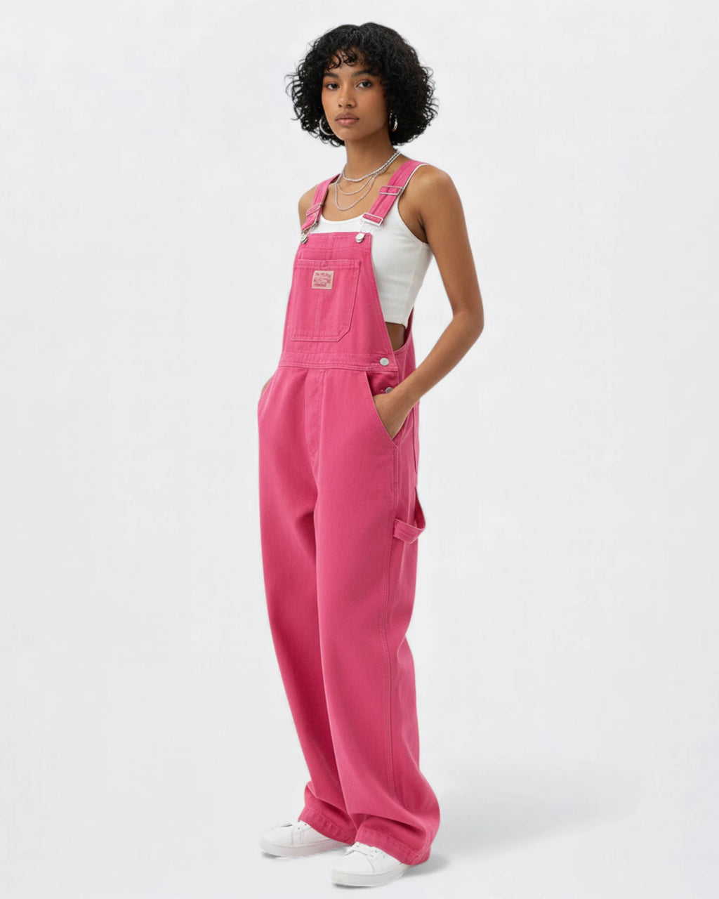 Salopette Jean Rose Large