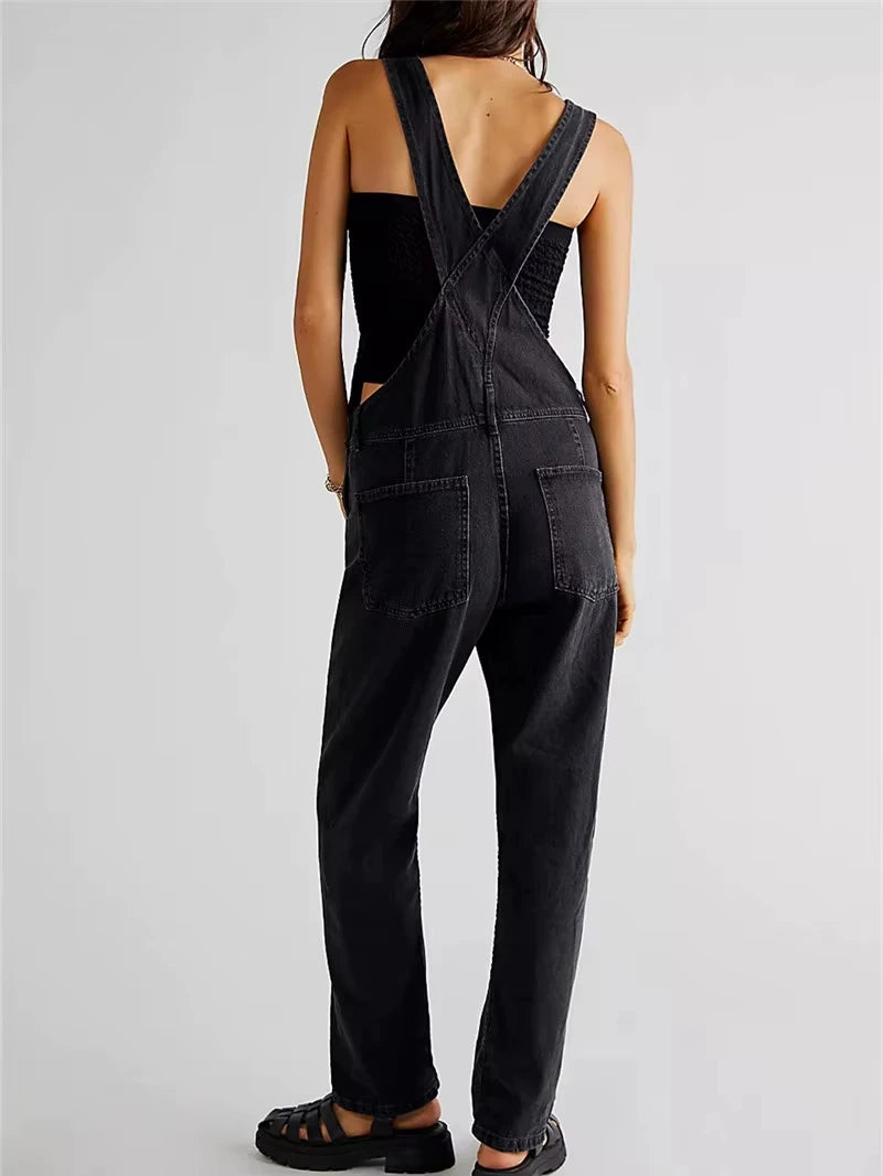 Salopette Denim Tendance Femme