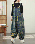Salopette Motifs Imprimé Style Coréen