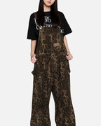 Salopette Femme Retro Leopard