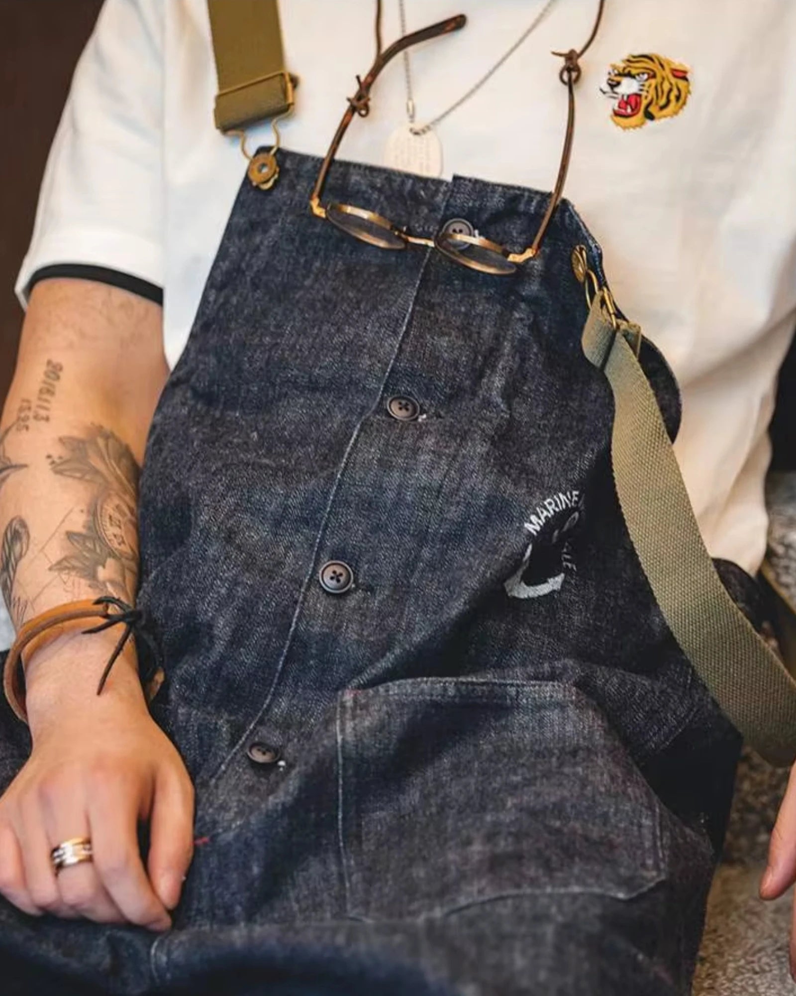 Salopette Marin Jean Cargo