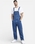 Salopette Résistante Homme Bleu