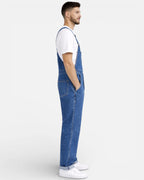 Salopette Résistante Homme Bleu