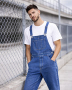 Salopette Résistante Homme Bleu
