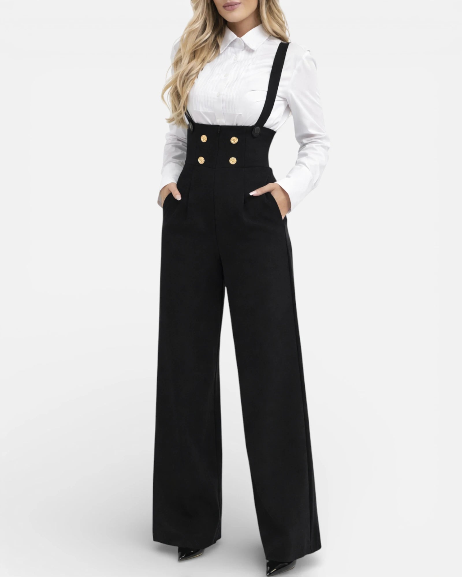 Pantalon Salopette Habillé Femme