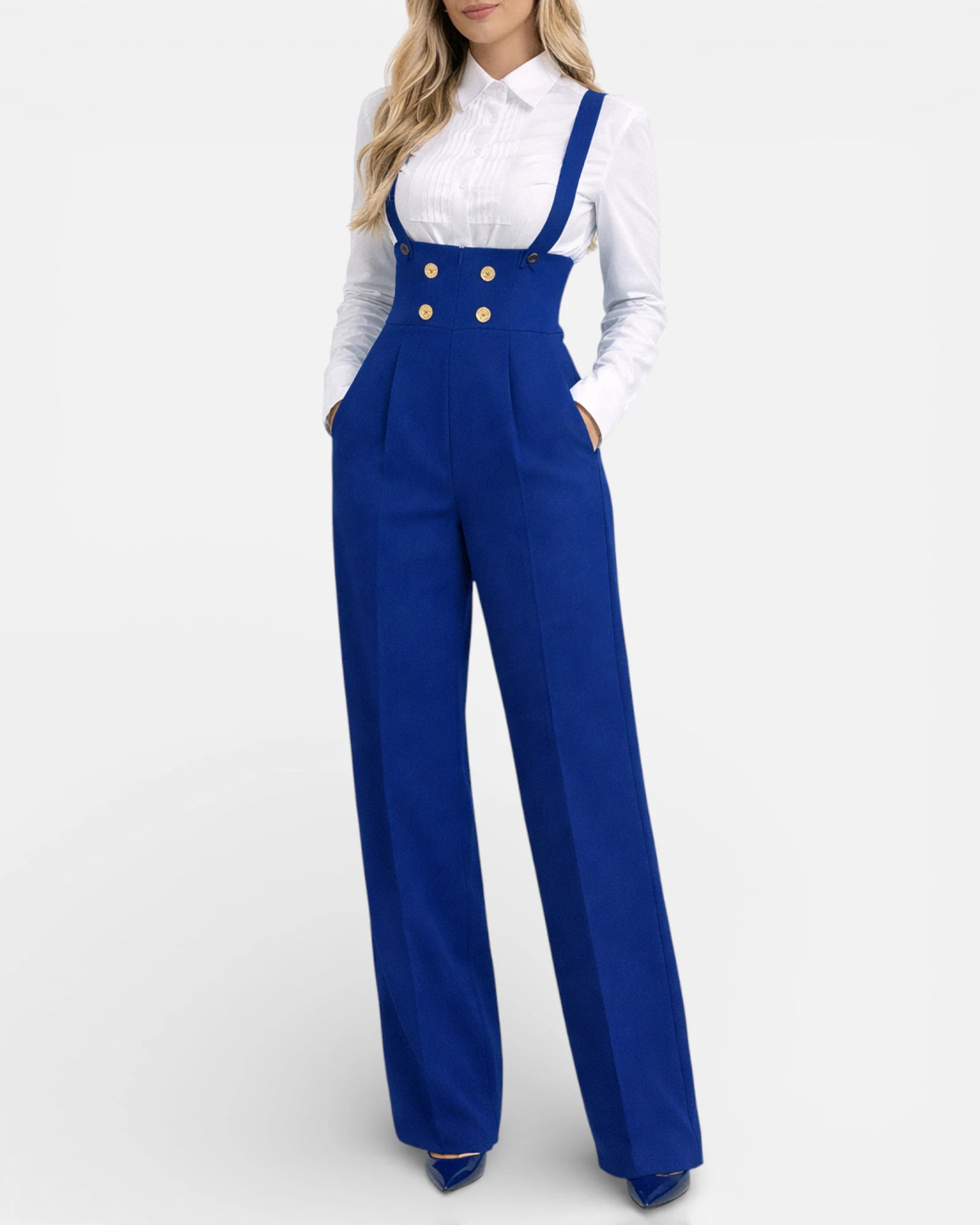 Pantalon Salopette Habillé Femme