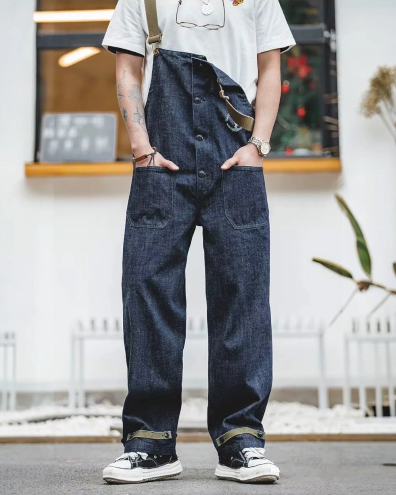 Salopette Marin Jean Cargo