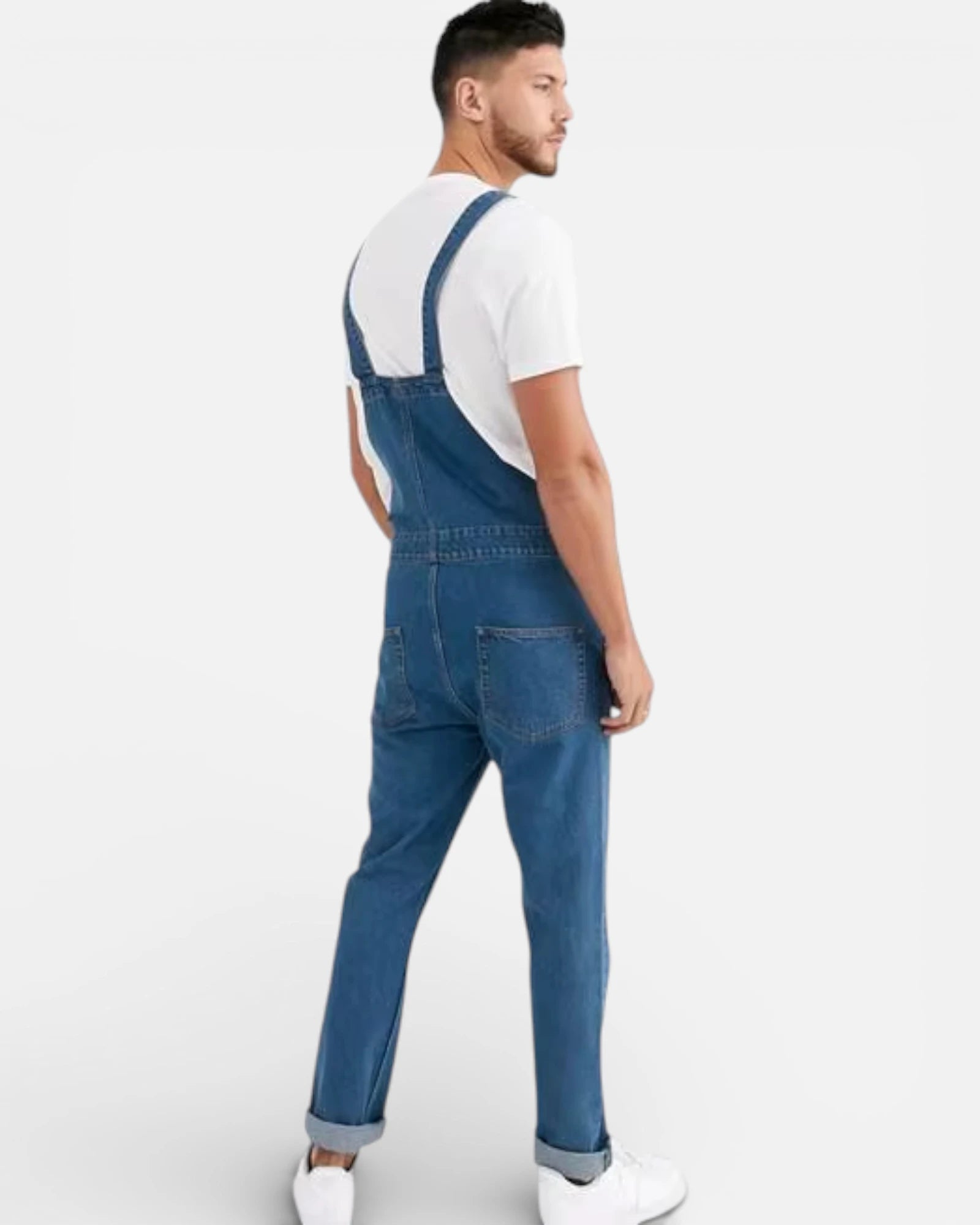 Salopette Résistante Homme Bleu