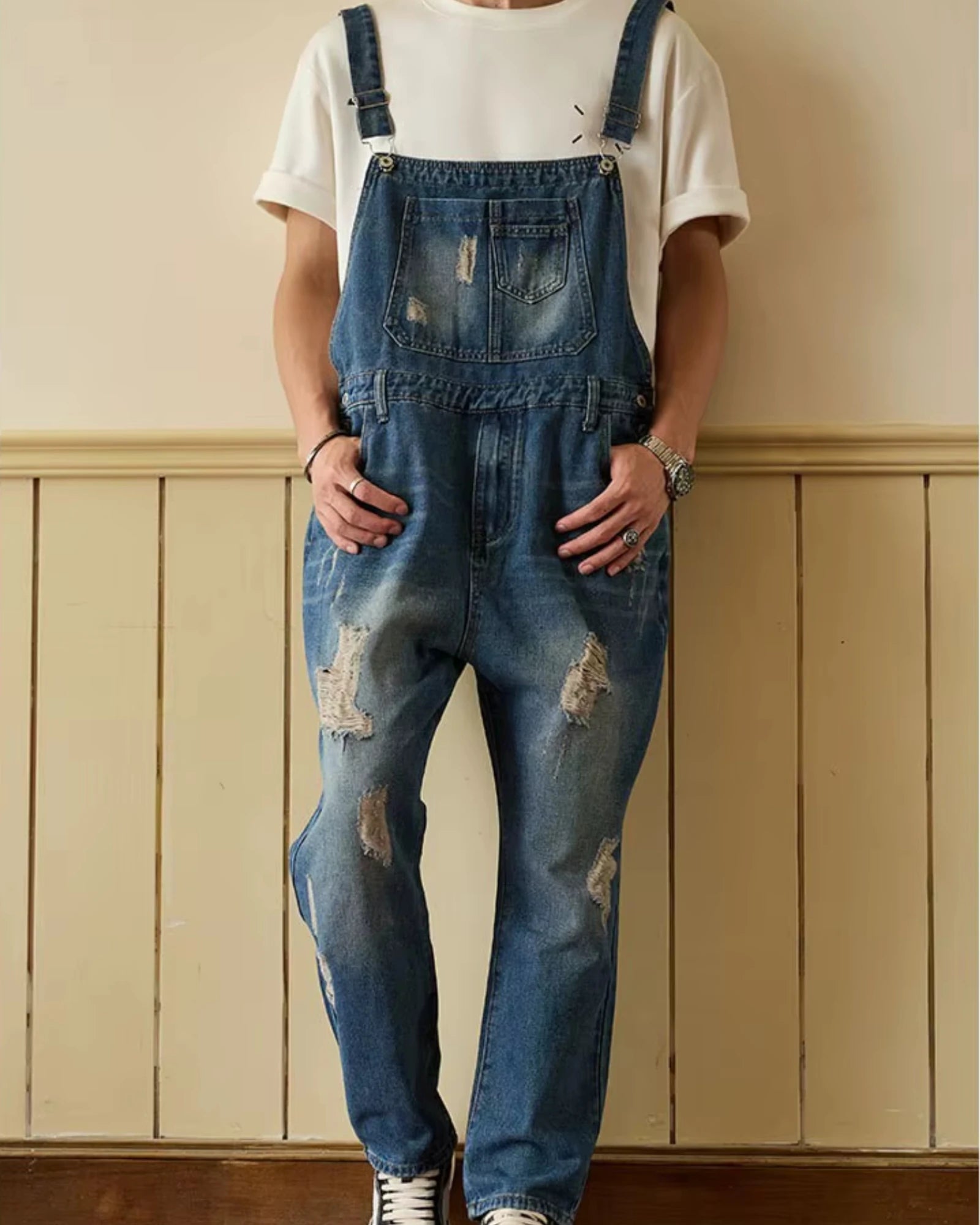 Salopette Denim Déchiré Streetfit