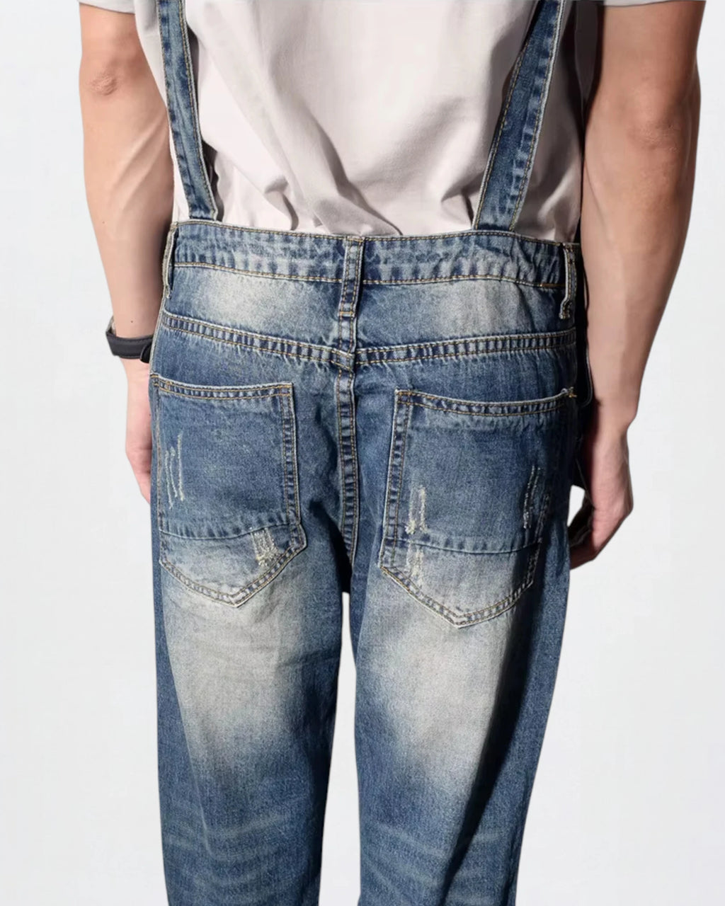 Salopette Denim Déchiré Streetfit
