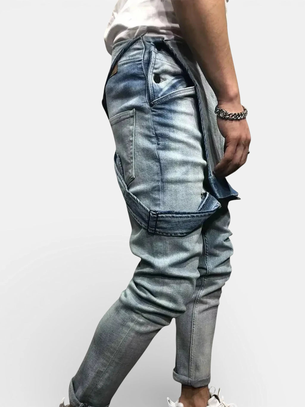Salopette Jean Slim Rétro