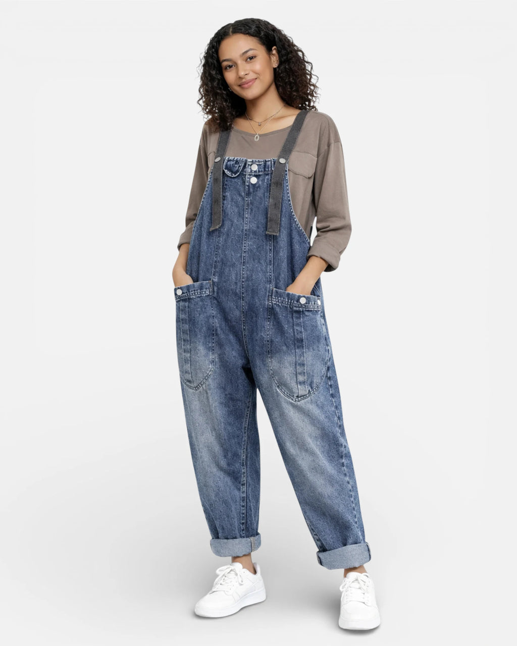 Salopette Jean Style Sarouel