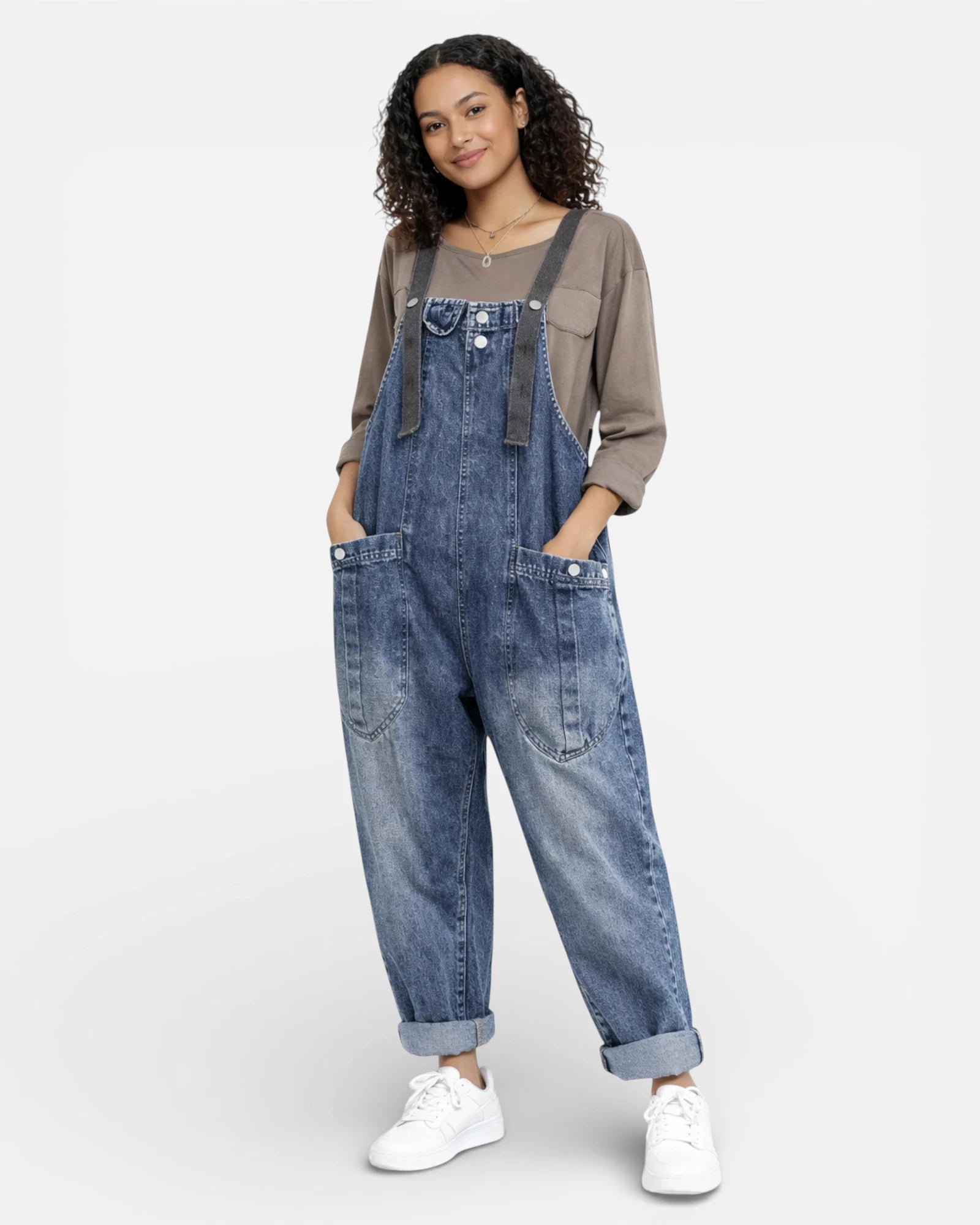 Salopette Jean Style Sarouel