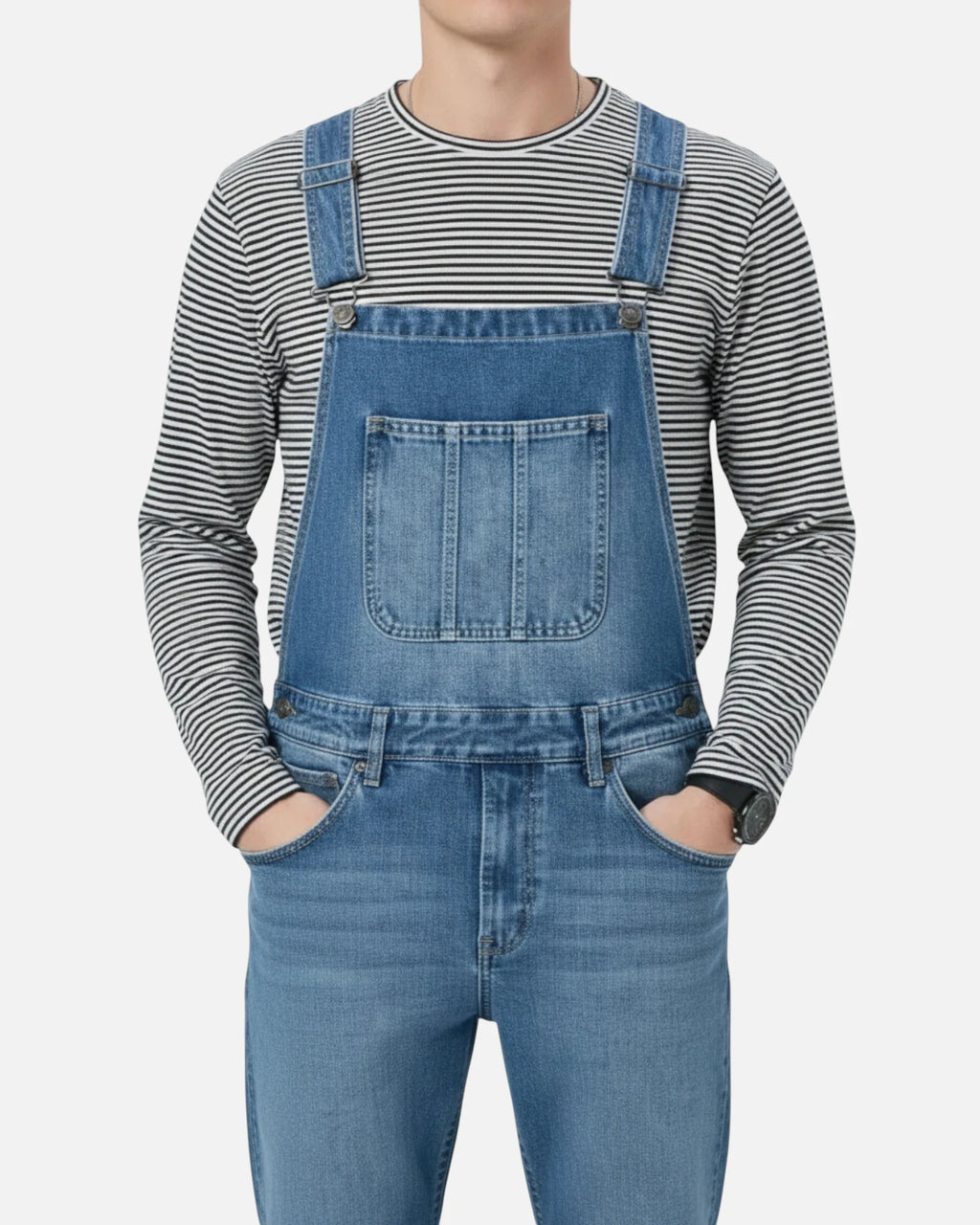 Salopette Jean Denim Homme